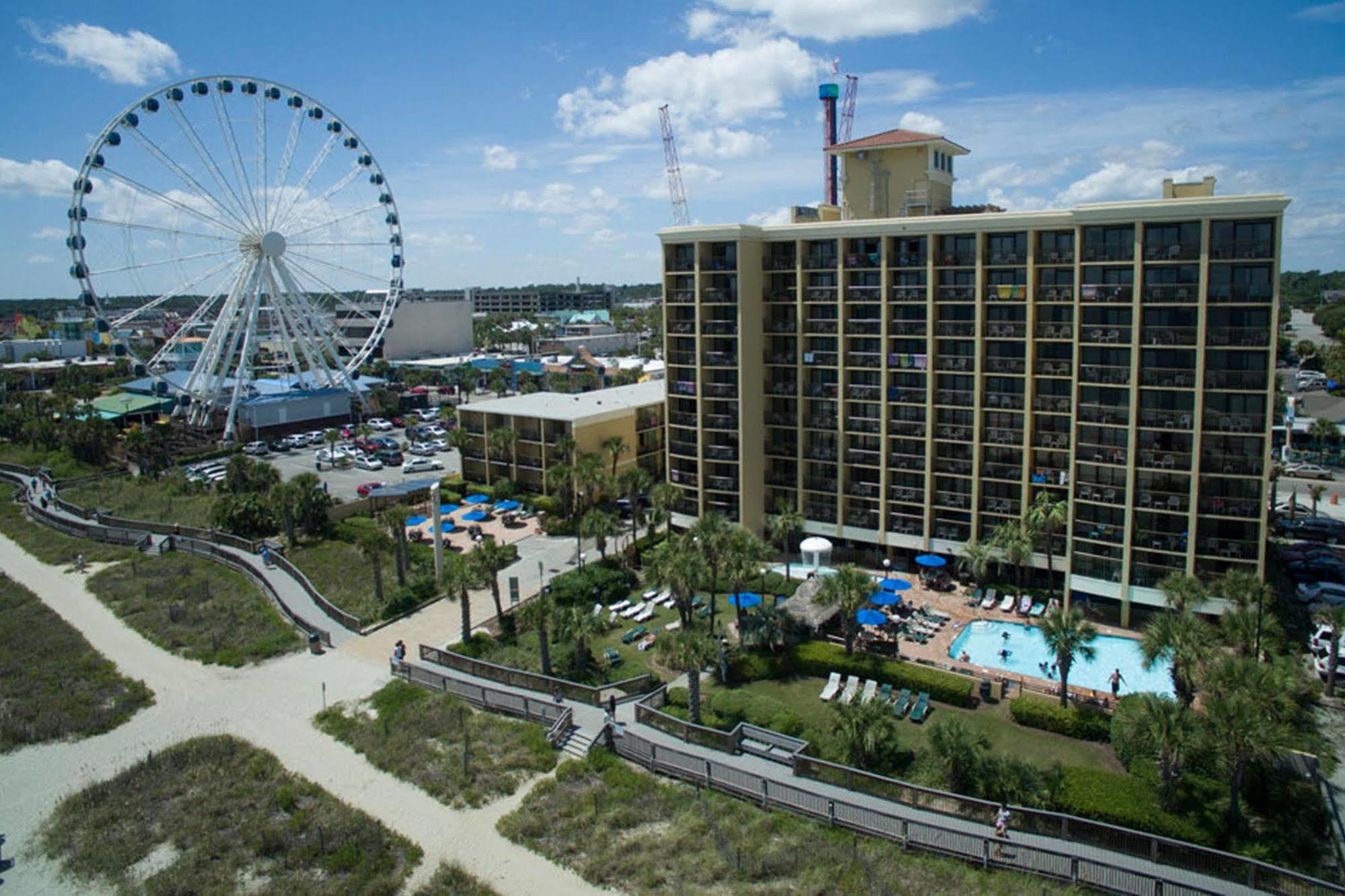 Holiday Pavilion Resort On The Boardwalk Myrtle Beach Exterior foto